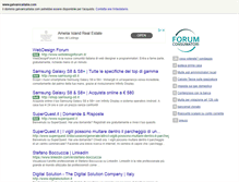 Tablet Screenshot of galvanicaitalia.com